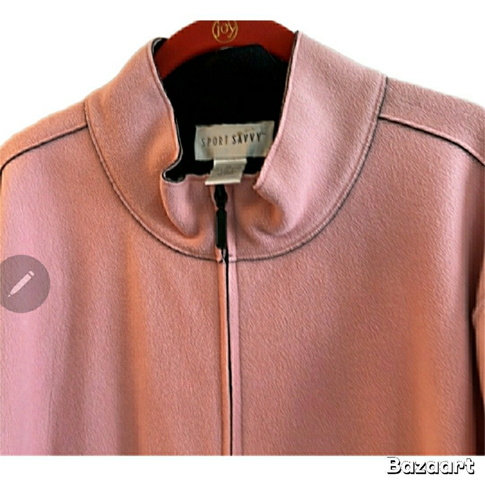 Sport Savvy, Zip-up Jacket, Size 1X